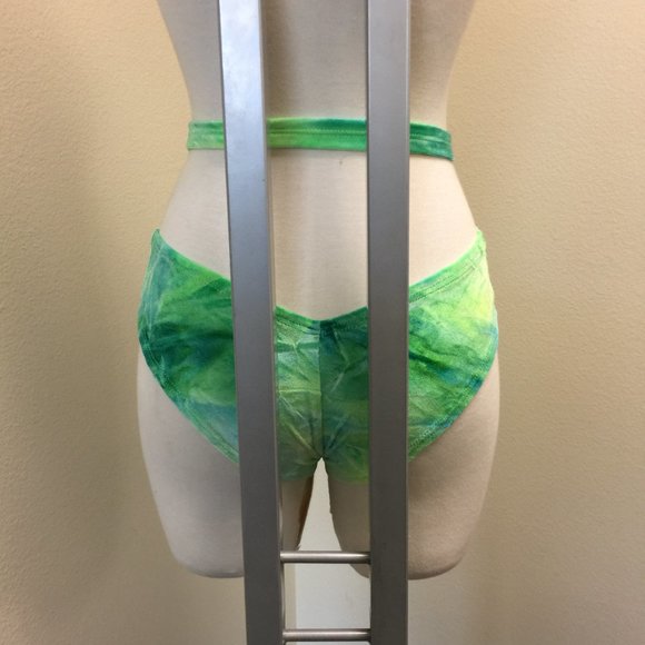 PRE LOVED - J Valentine Green Iridescent Bottom - GRN/S - CHL087 - Picture 4 of 5